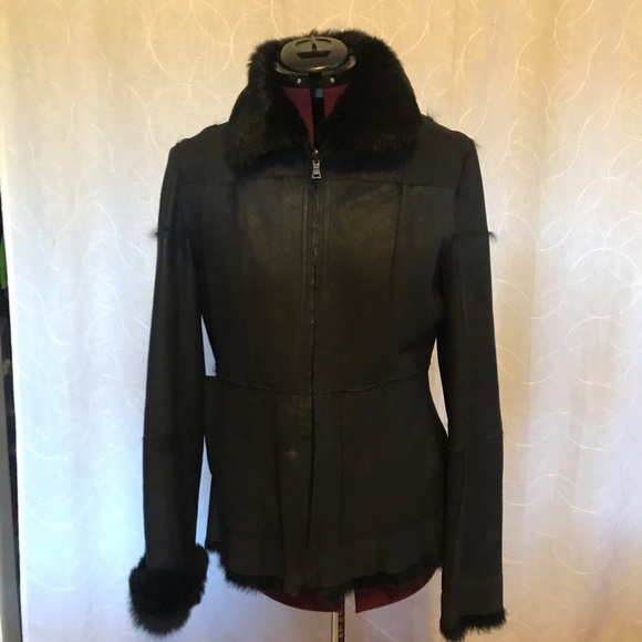 Andrew Marc Rabbit Fur jacket - Picture 2 of 8